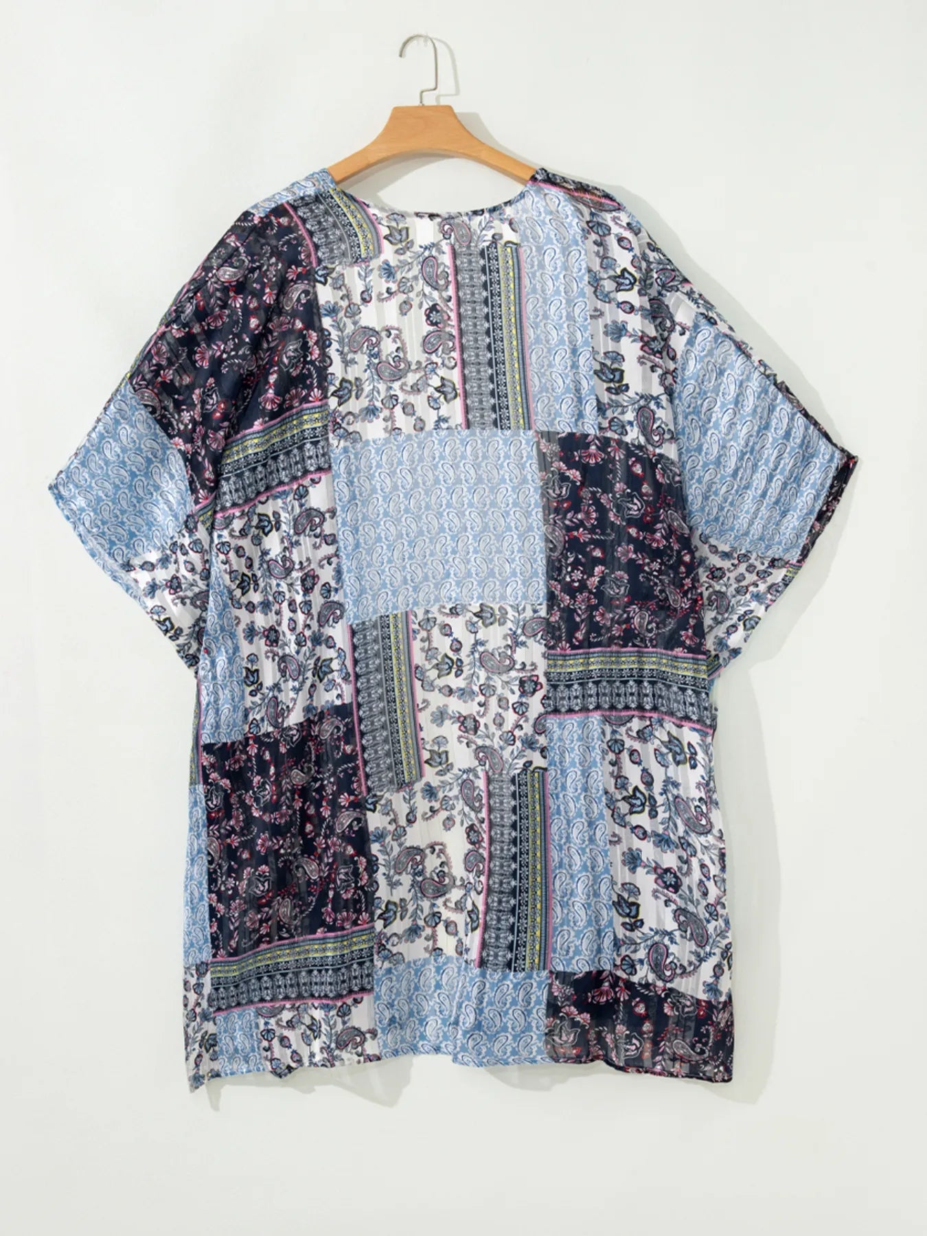 Printed Open Front Cover Up - Lookzlike