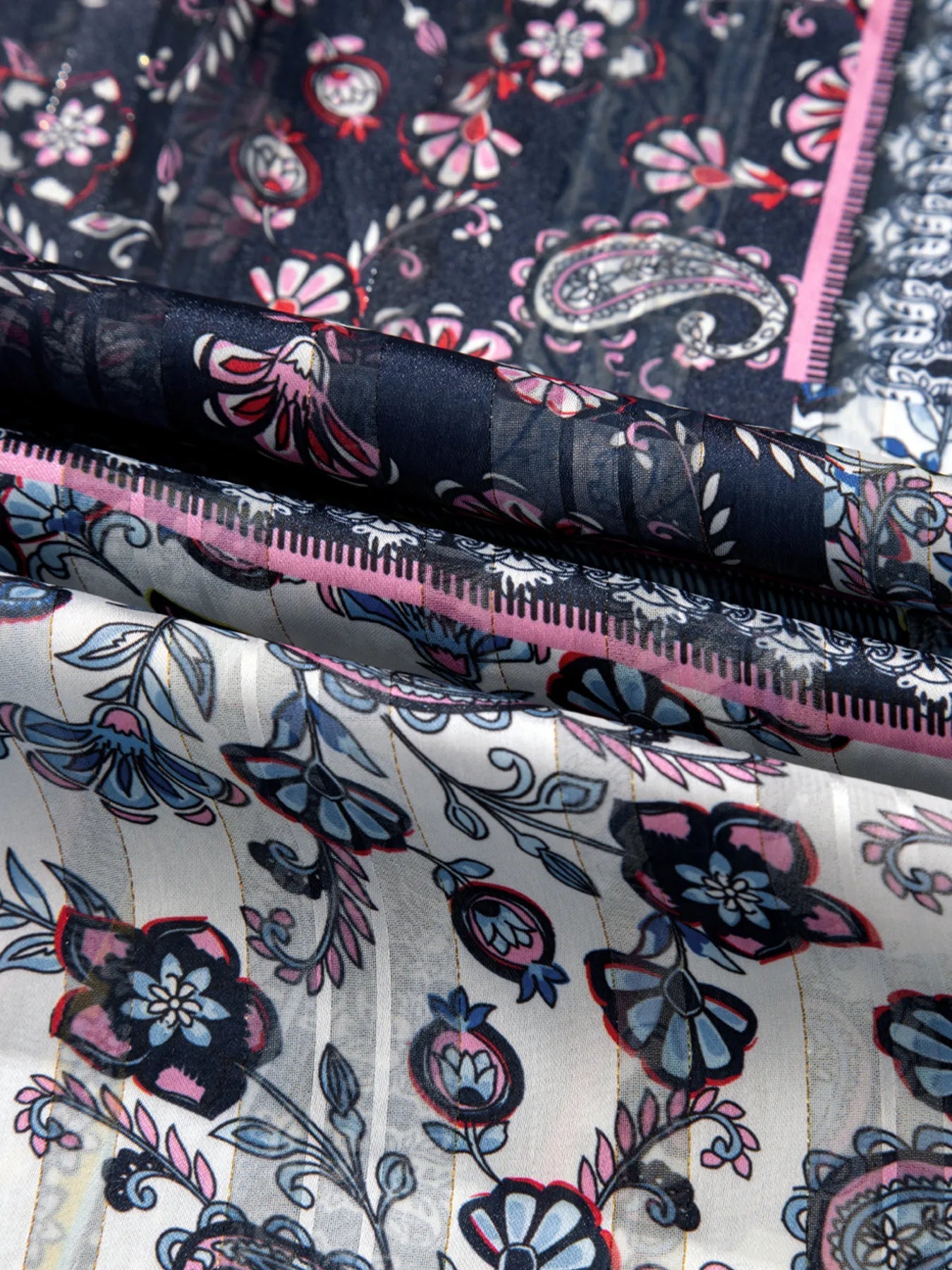 Printed Open Front Cover Up - Lookzlike