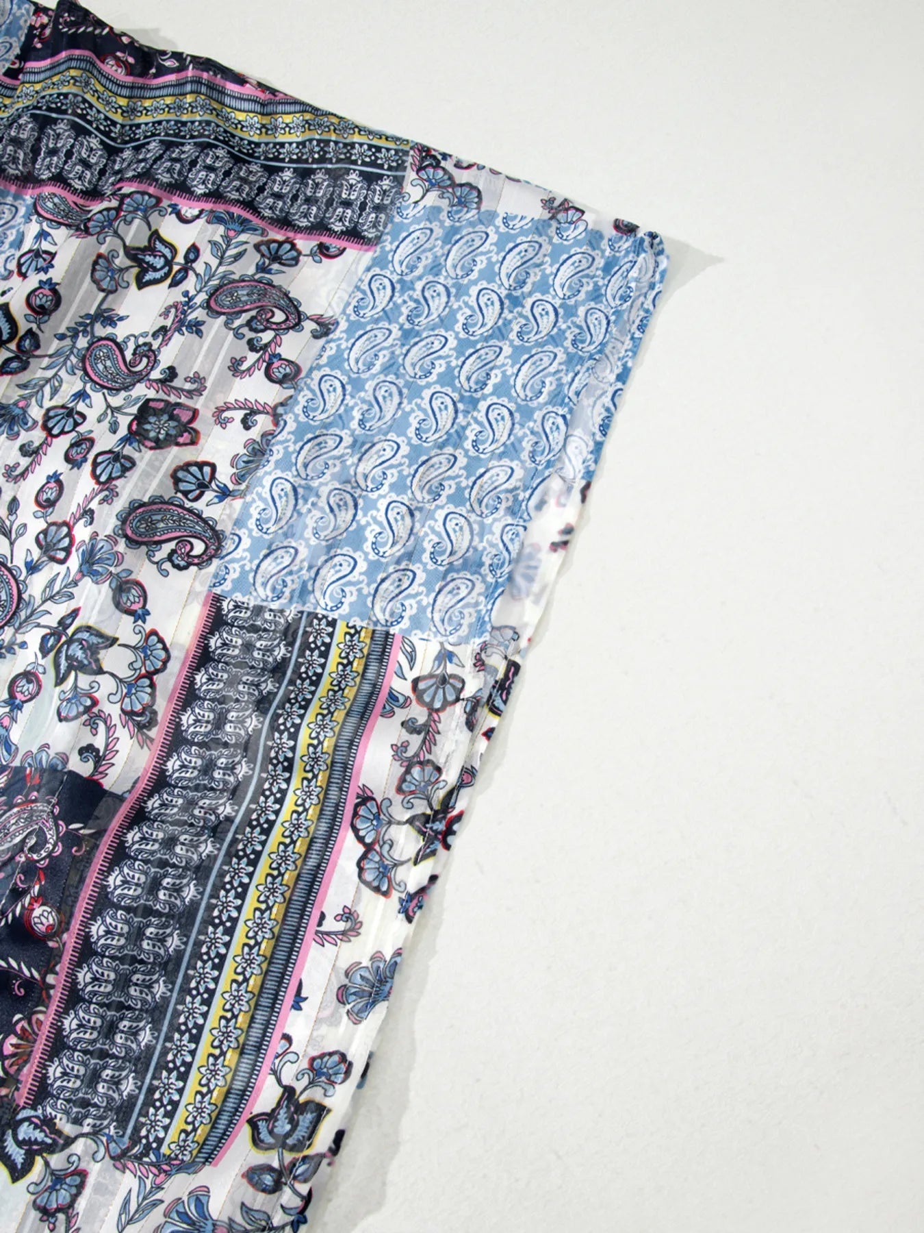 Printed Open Front Cover Up - Lookzlike