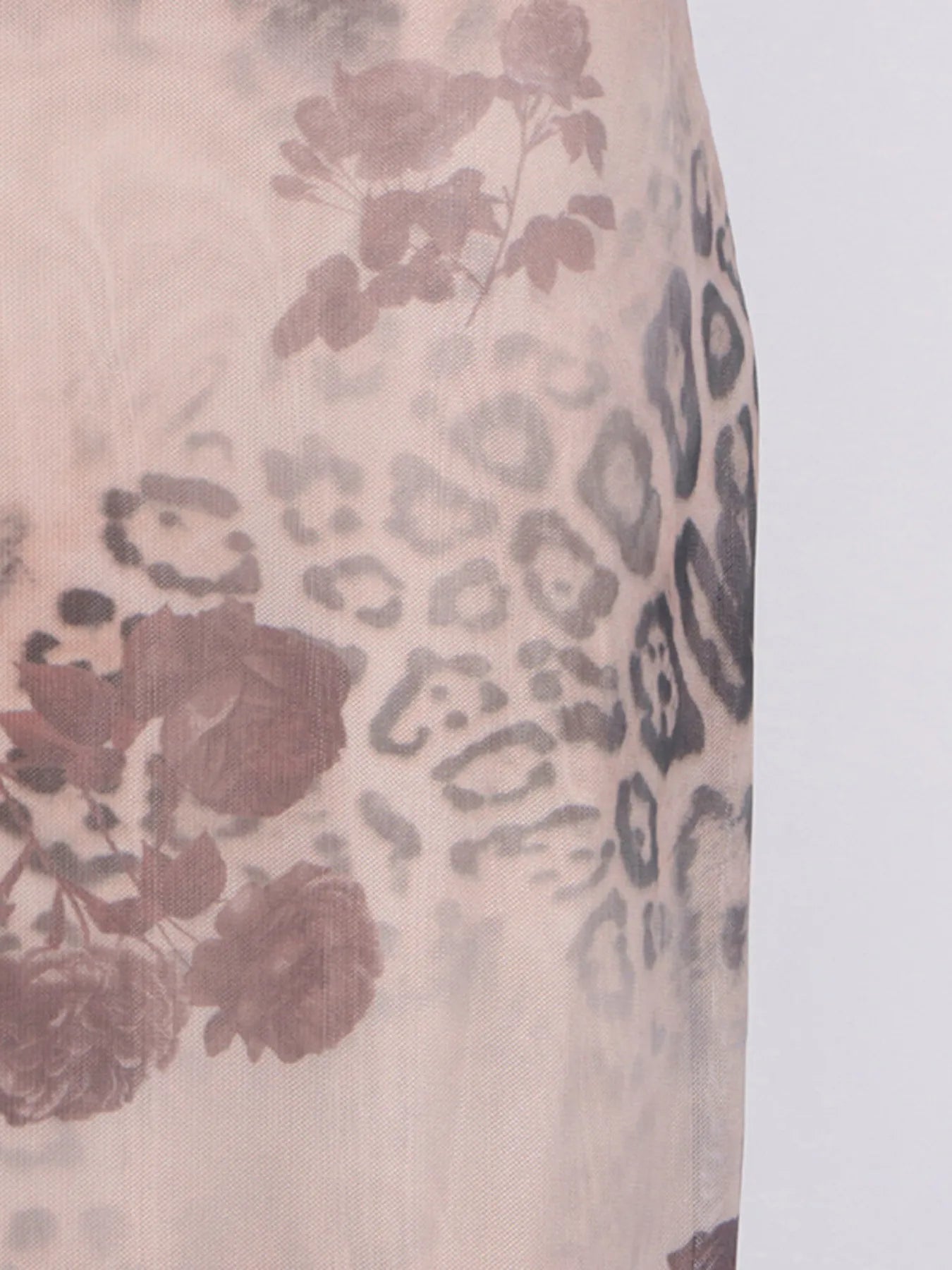 Printed Sweetheart Neck Bodycon Maxi Dress designed for comfort and style at Lookzlike