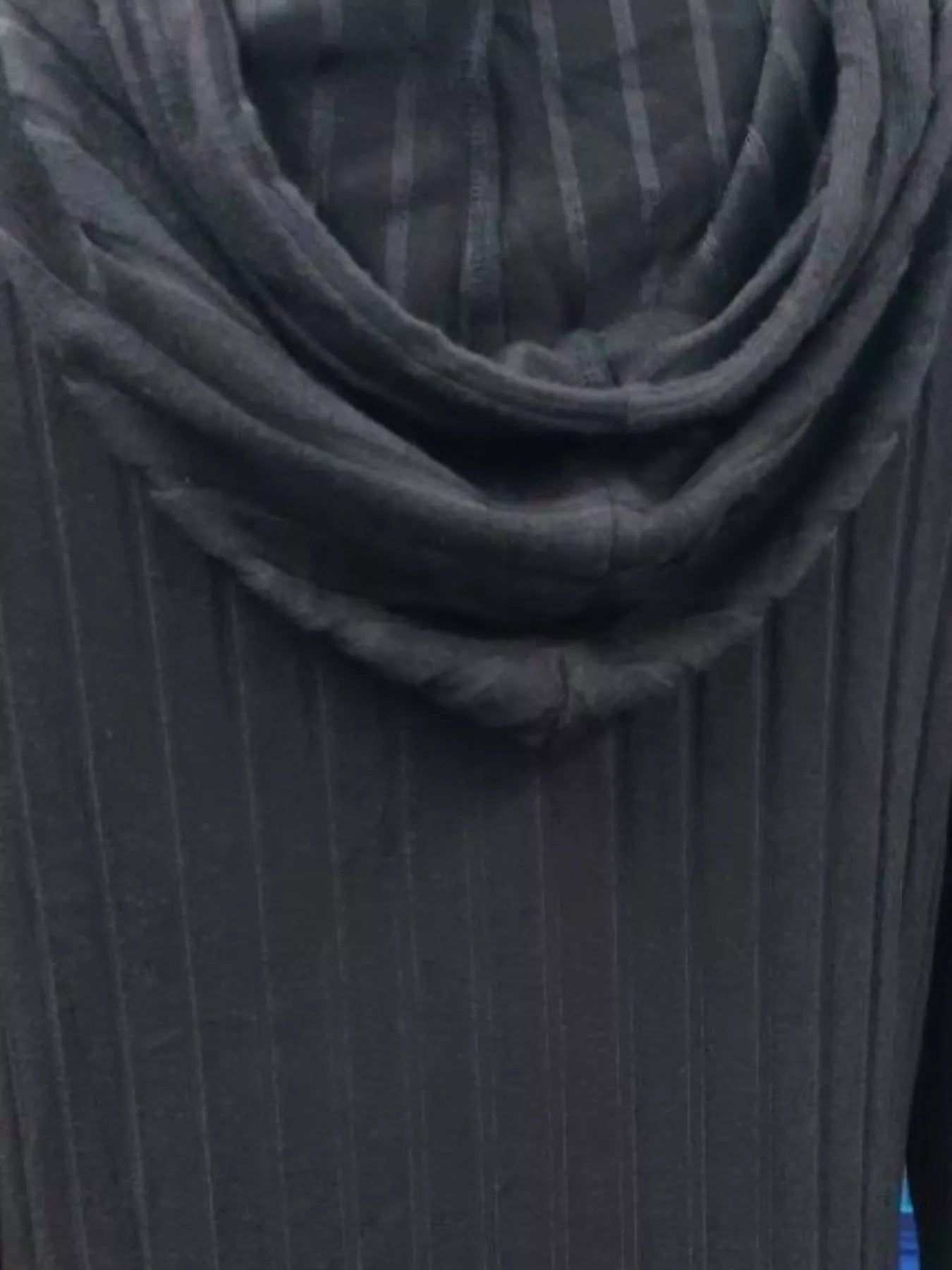 Ribbed Knit Hoodie Dress designed for comfort and style at Lookzlike