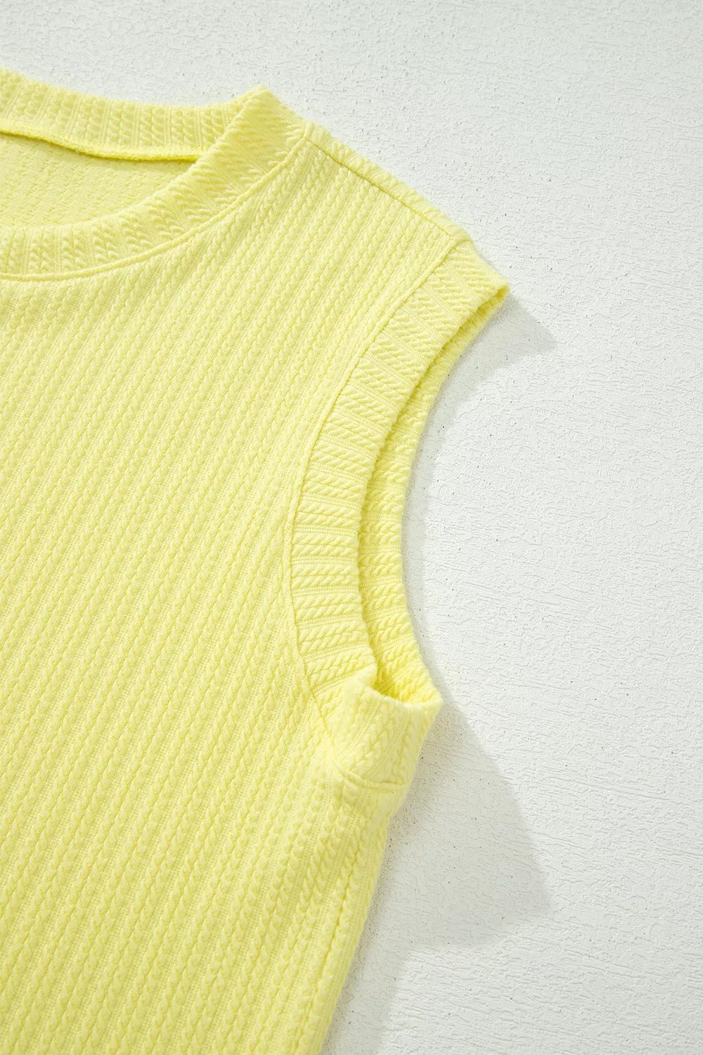 Ribbed Knit Tank and Shorts Set designed for comfort and style at Lookzlike