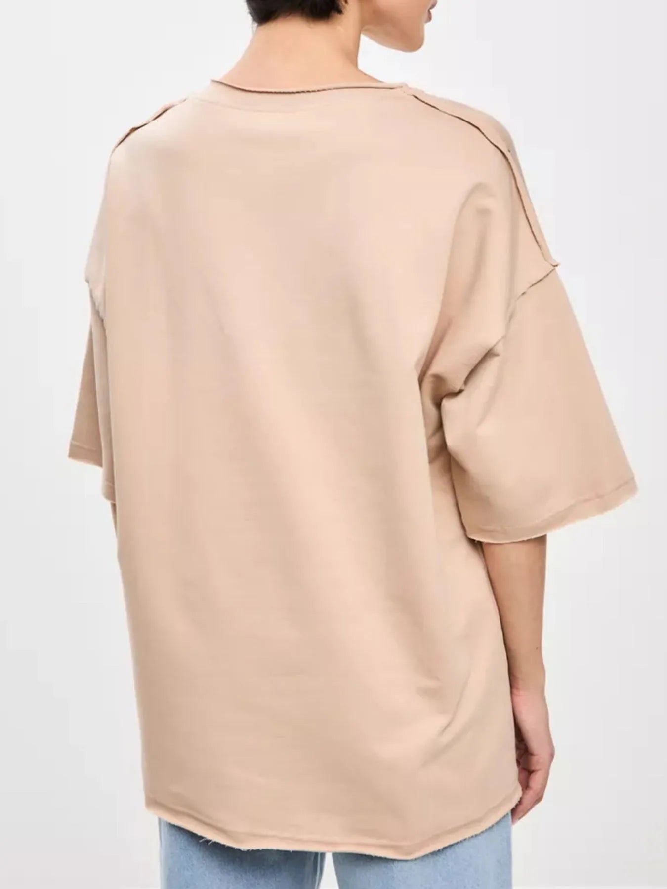 Round Neck Half Sleeve T-Shirt - Lookzlike