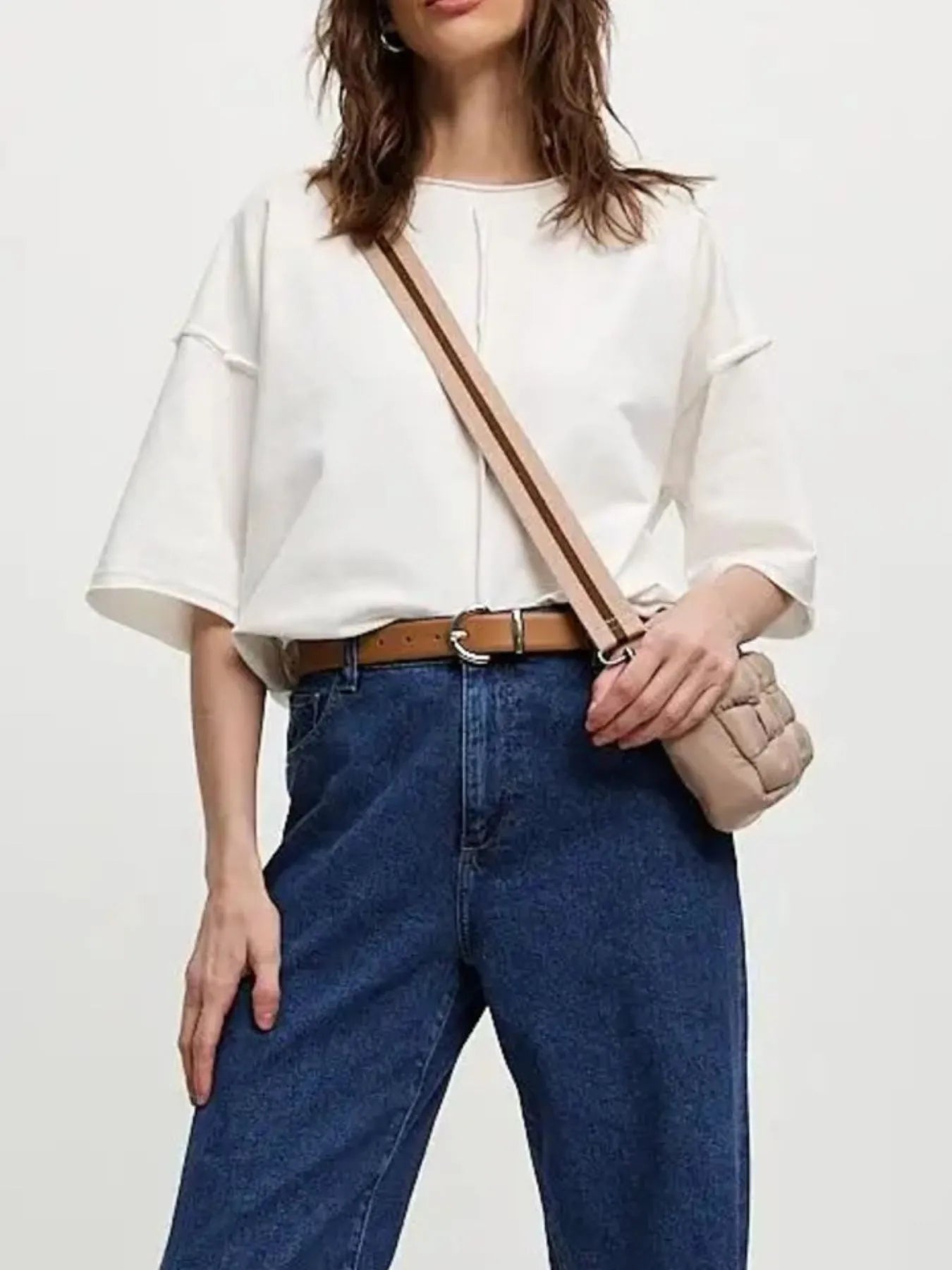 Round Neck Half Sleeve T-Shirt - Lookzlike