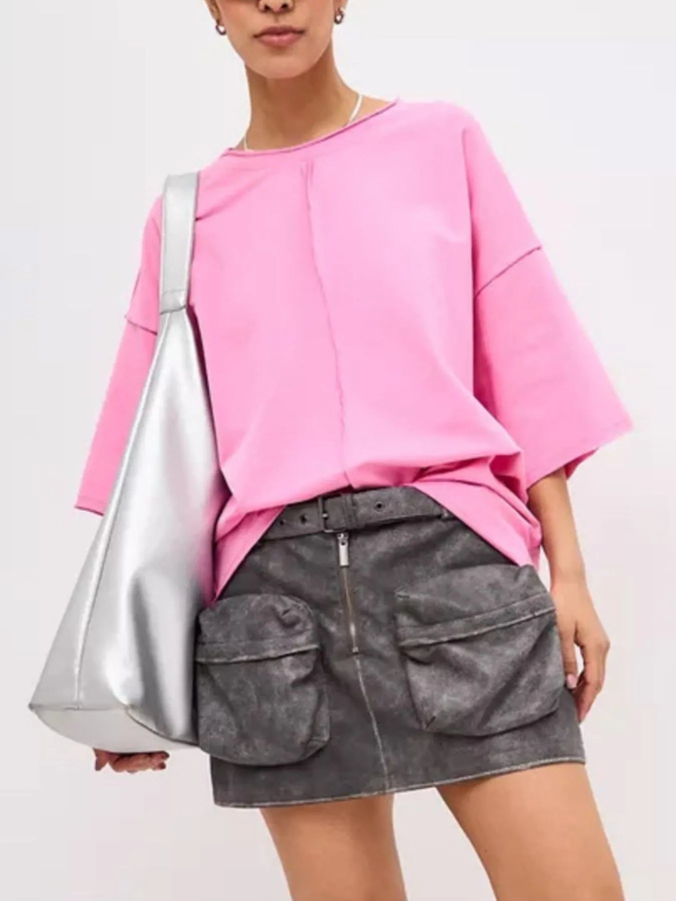 Round Neck Half Sleeve T-Shirt - Lookzlike