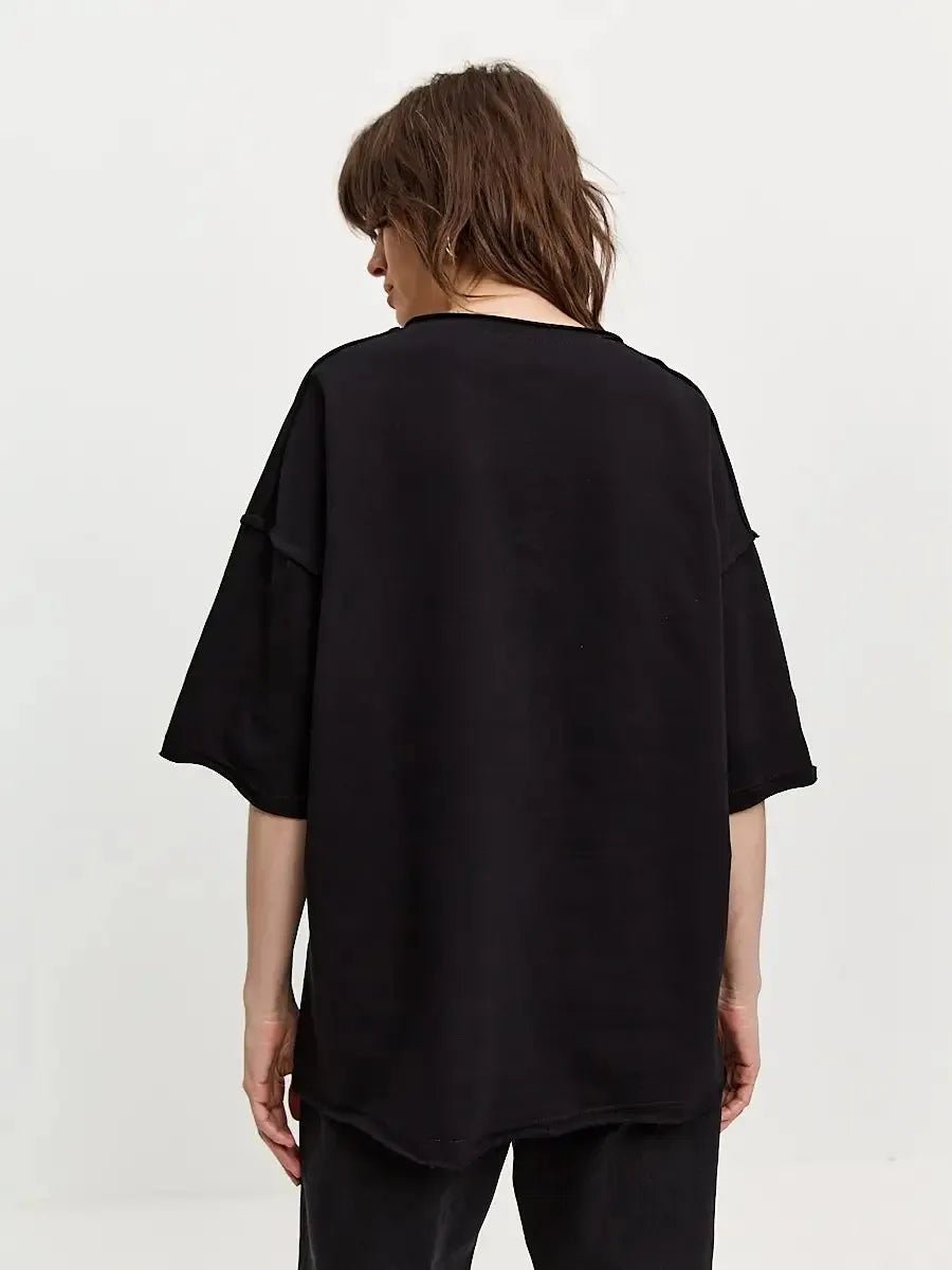 Round Neck Half Sleeve T-Shirt - Lookzlike