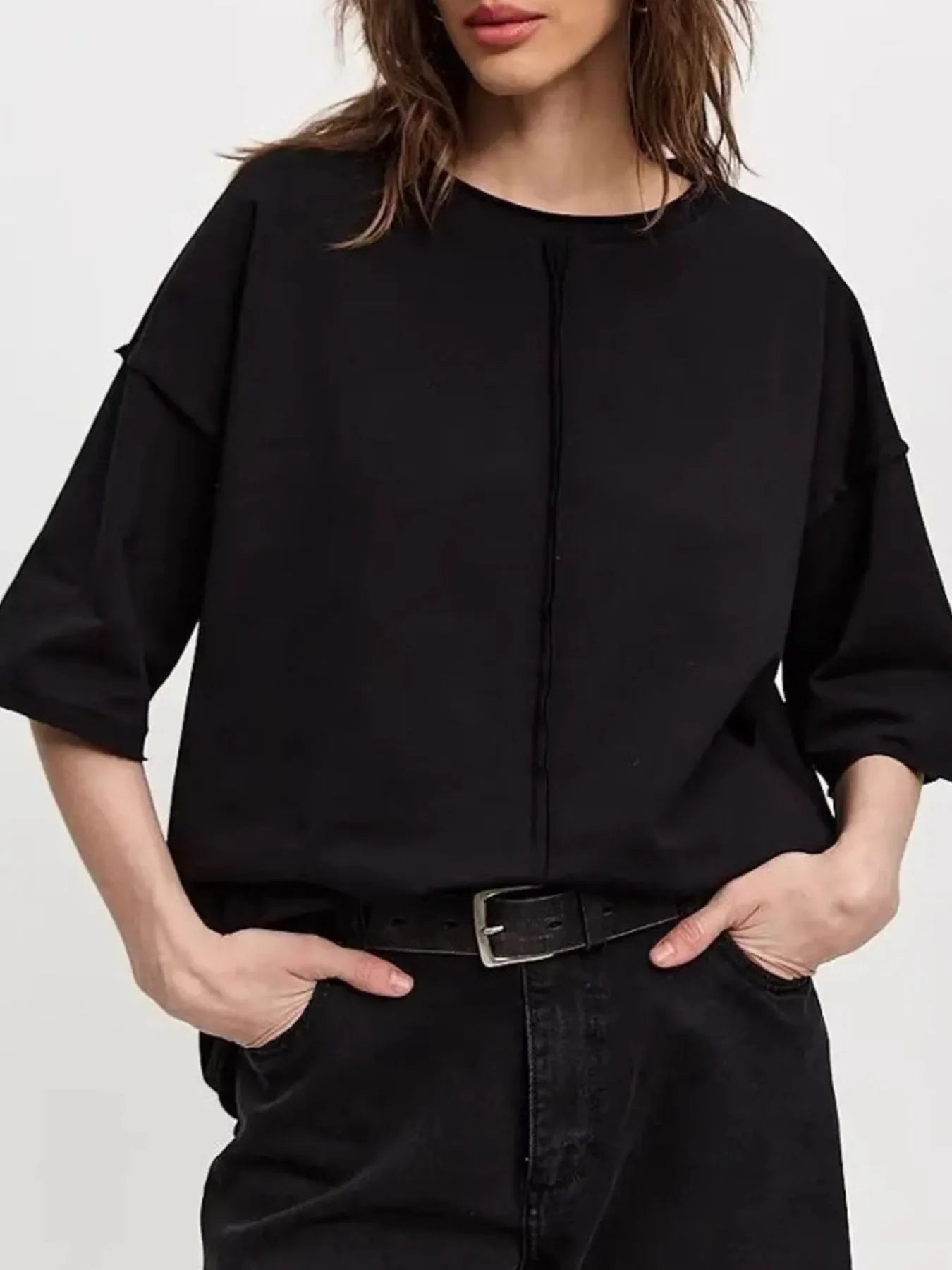 Round Neck Half Sleeve T-Shirt - Lookzlike
