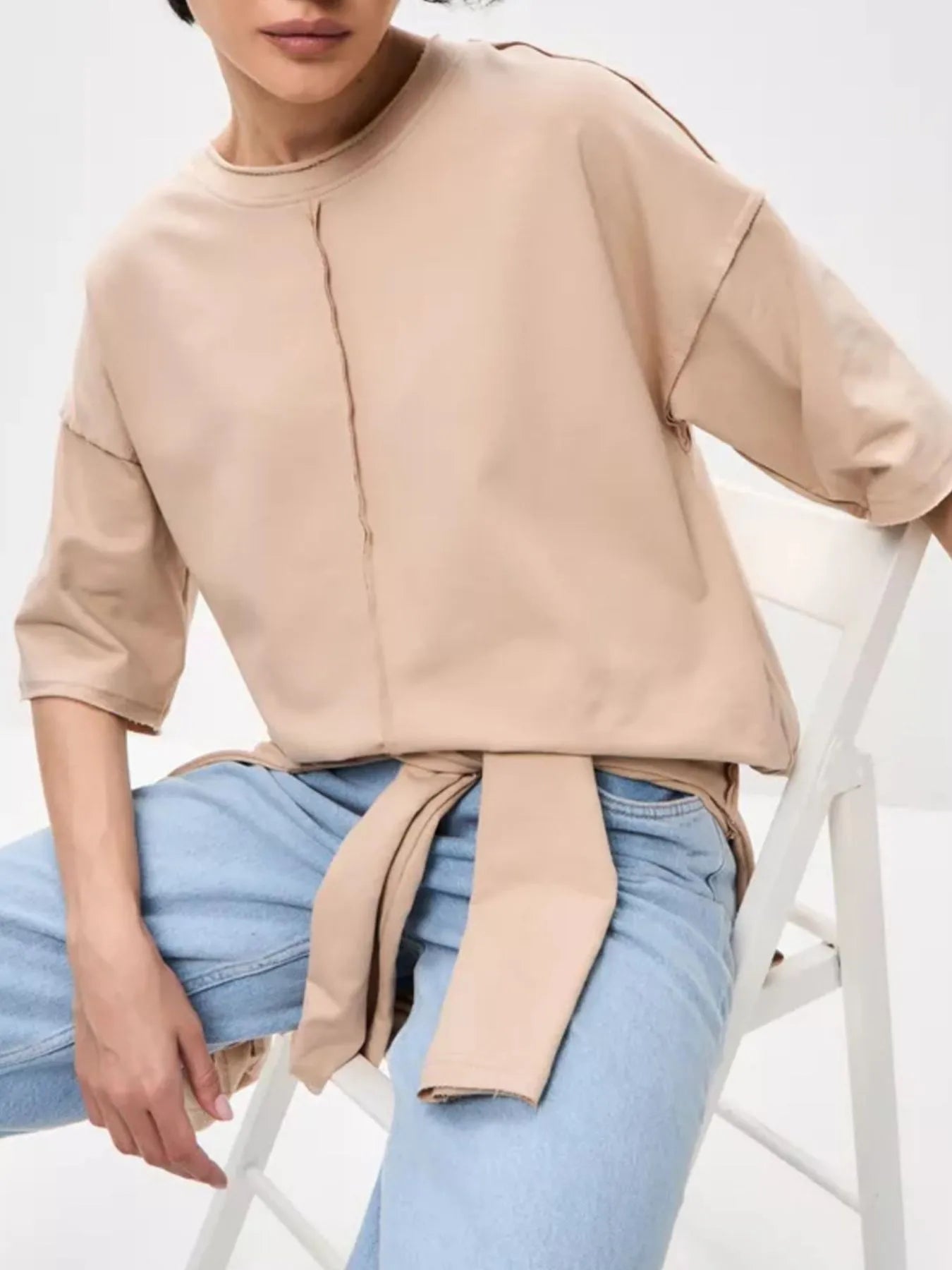 Round Neck Half Sleeve T-Shirt - Lookzlike