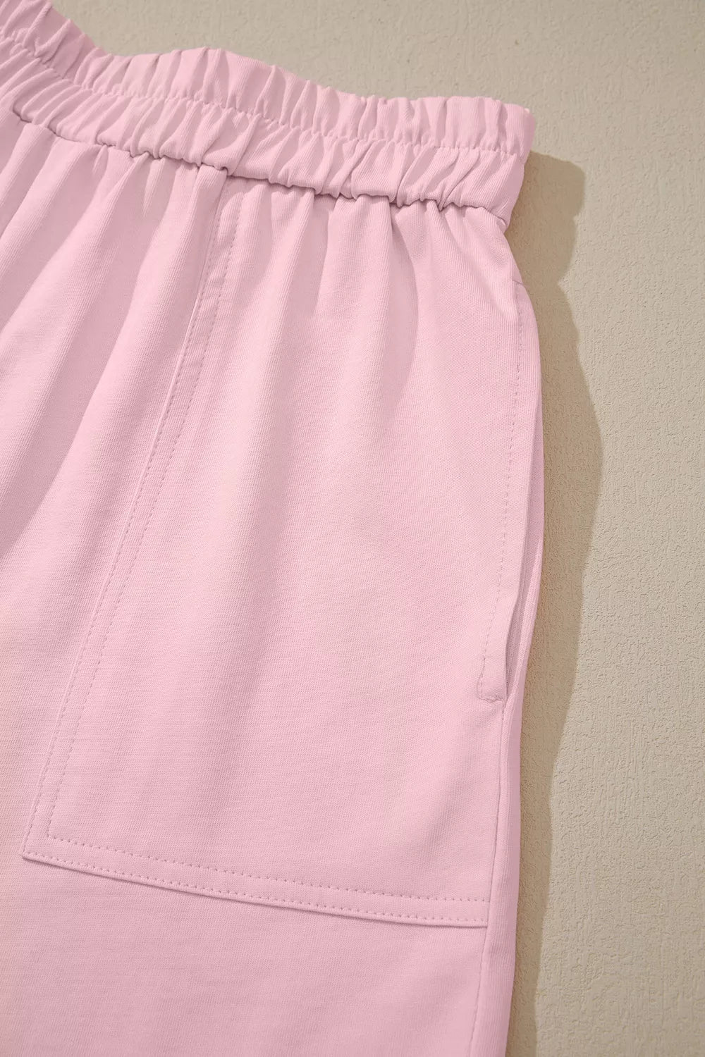 Round Neck Tee and Shorts Set designed for comfort and style at Lookzlike