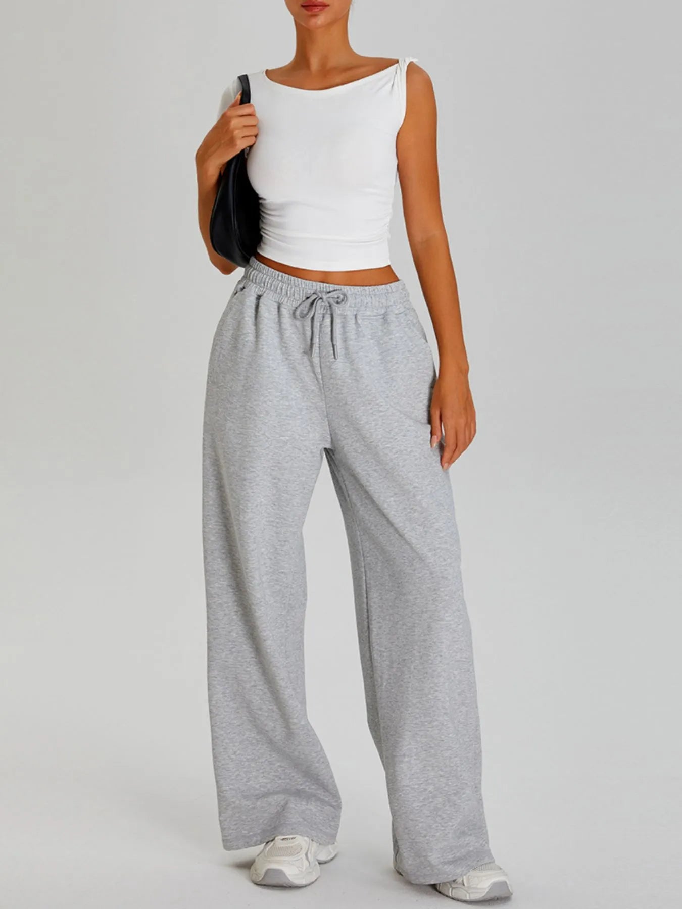 Ruched Side Crop T-Shirt - Lookzlike
