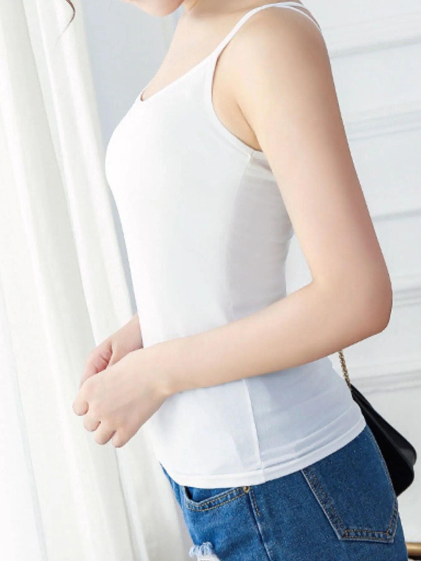 Scoop Neck Cami Top - Lookzlike