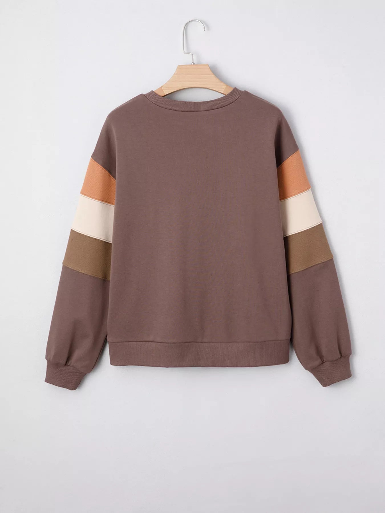 Sequin Bow Pumpkin Round Neck Sweatshirt designed for comfort and style at Lookzlike
