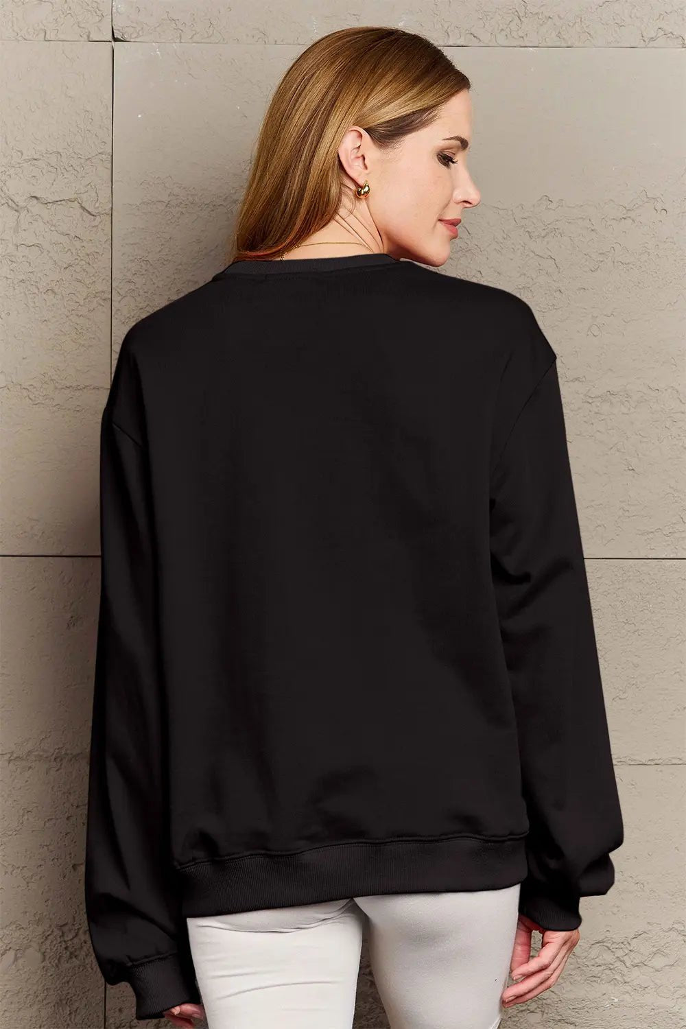 Simply Love Full Size CHRISTMAS Long Sleeve Sweatshirt - Lookzlike