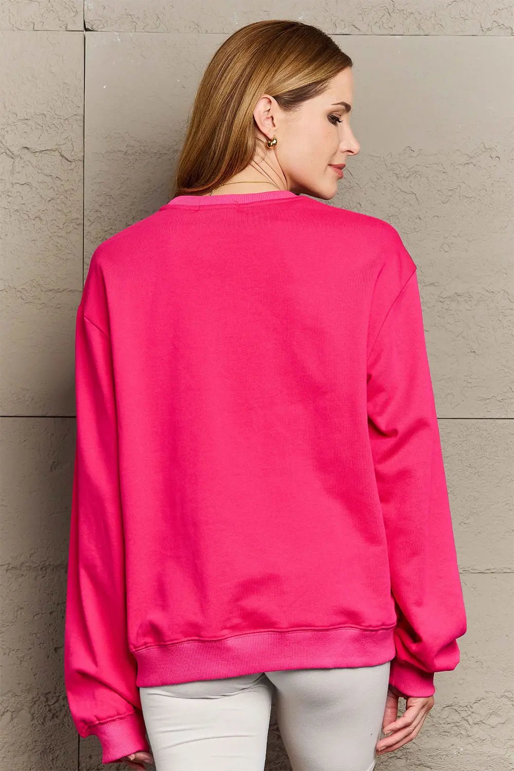 Simply Love Full Size CHRISTMAS Long Sleeve Sweatshirt - Lookzlike