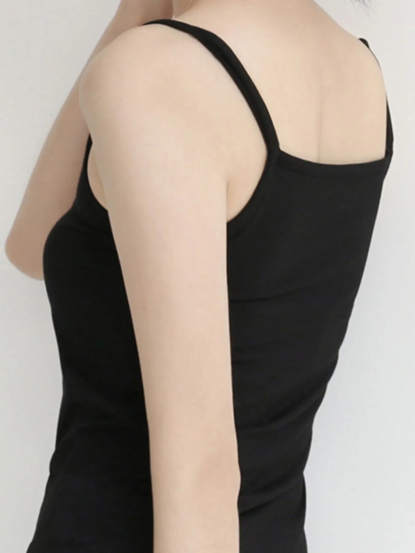 Solid Color Scoop Neck Cami - Lookzlike