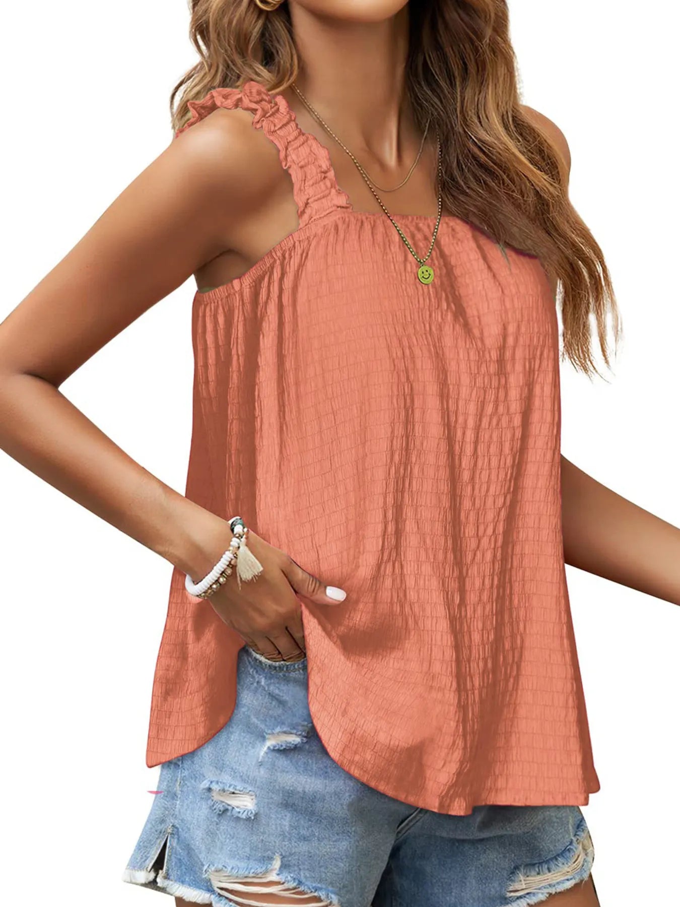 Square Neck Tank Top - Lookzlike