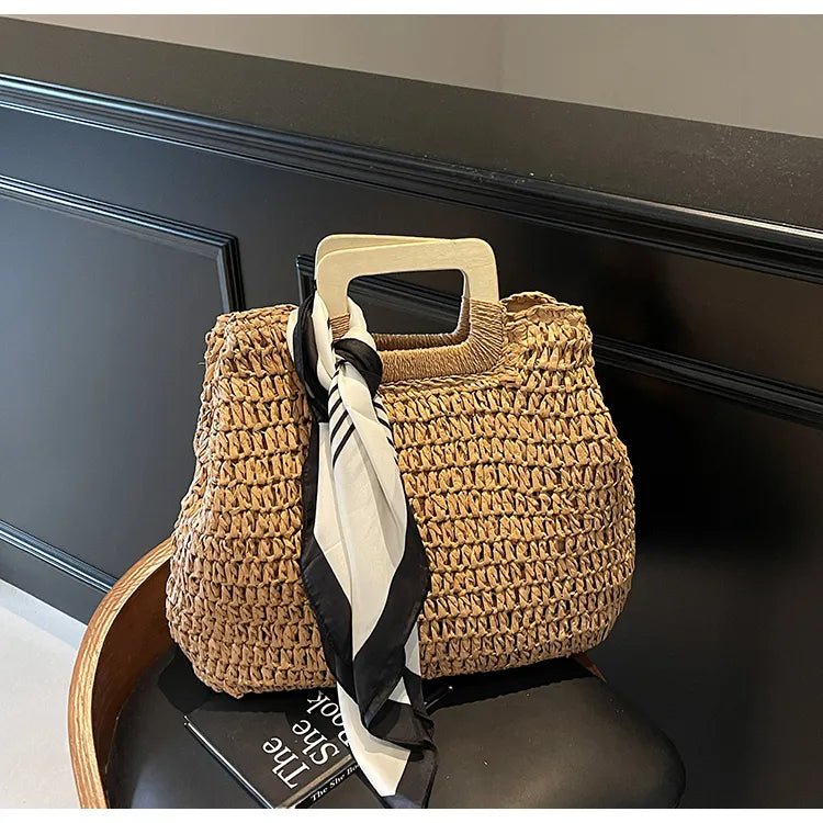 Straw Woven Handbag - Lookzlike