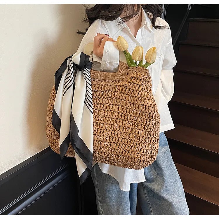 Straw Woven Handbag - Lookzlike