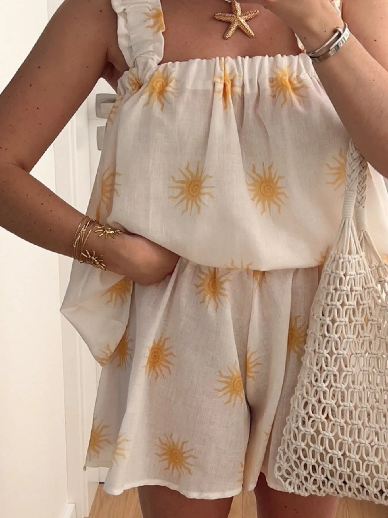 Striped Heart Cami Top and Shorts Set designed for comfort and style at Lookzlike