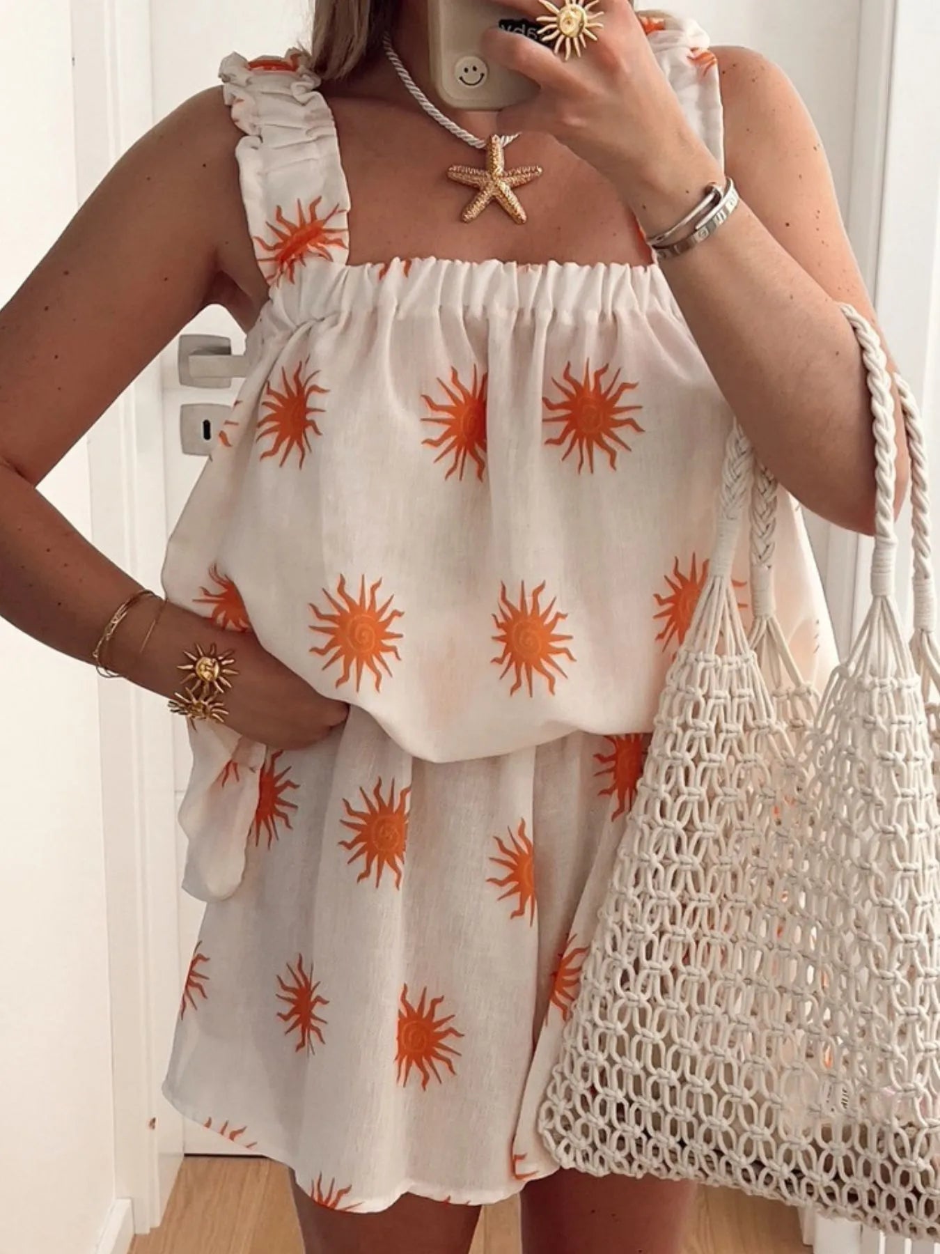 Striped Heart Cami Top and Shorts Set designed for comfort and style at Lookzlike