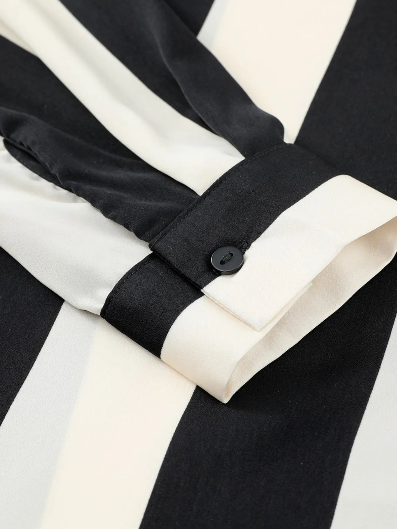 Striped Relaxed Button Up Shirt - Lookzlike