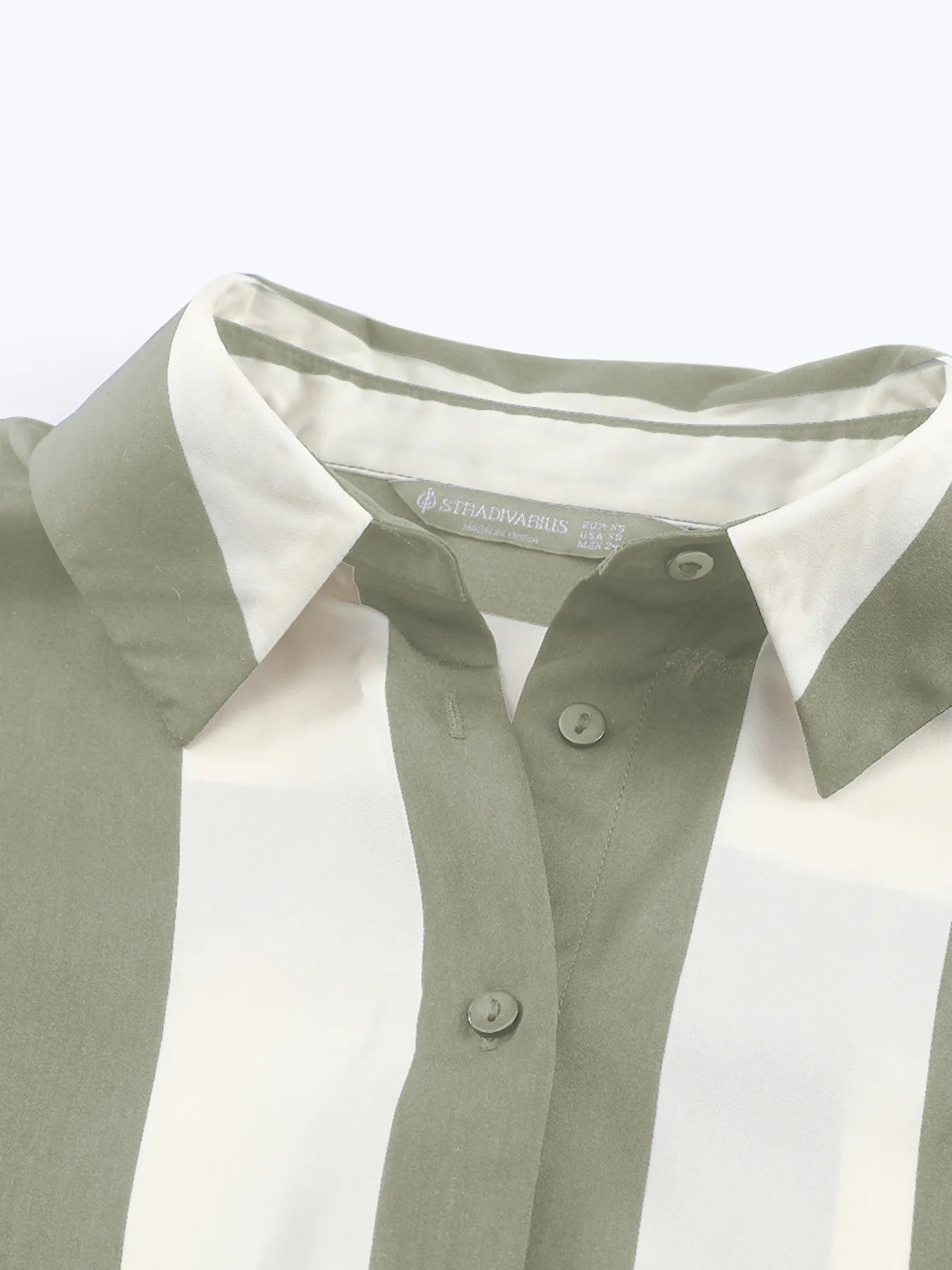 Striped Relaxed Button Up Shirt - Lookzlike
