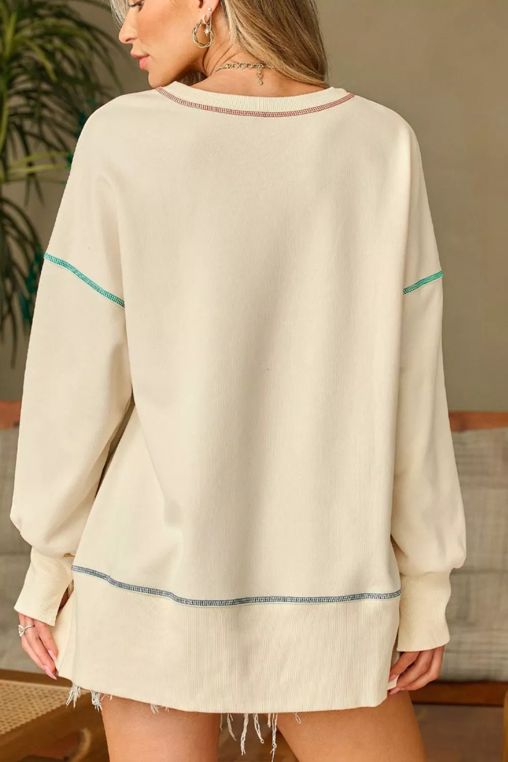 Thanksgiving Graphic Crew Neck Sweatshirt designed for comfort and style at Lookzlike