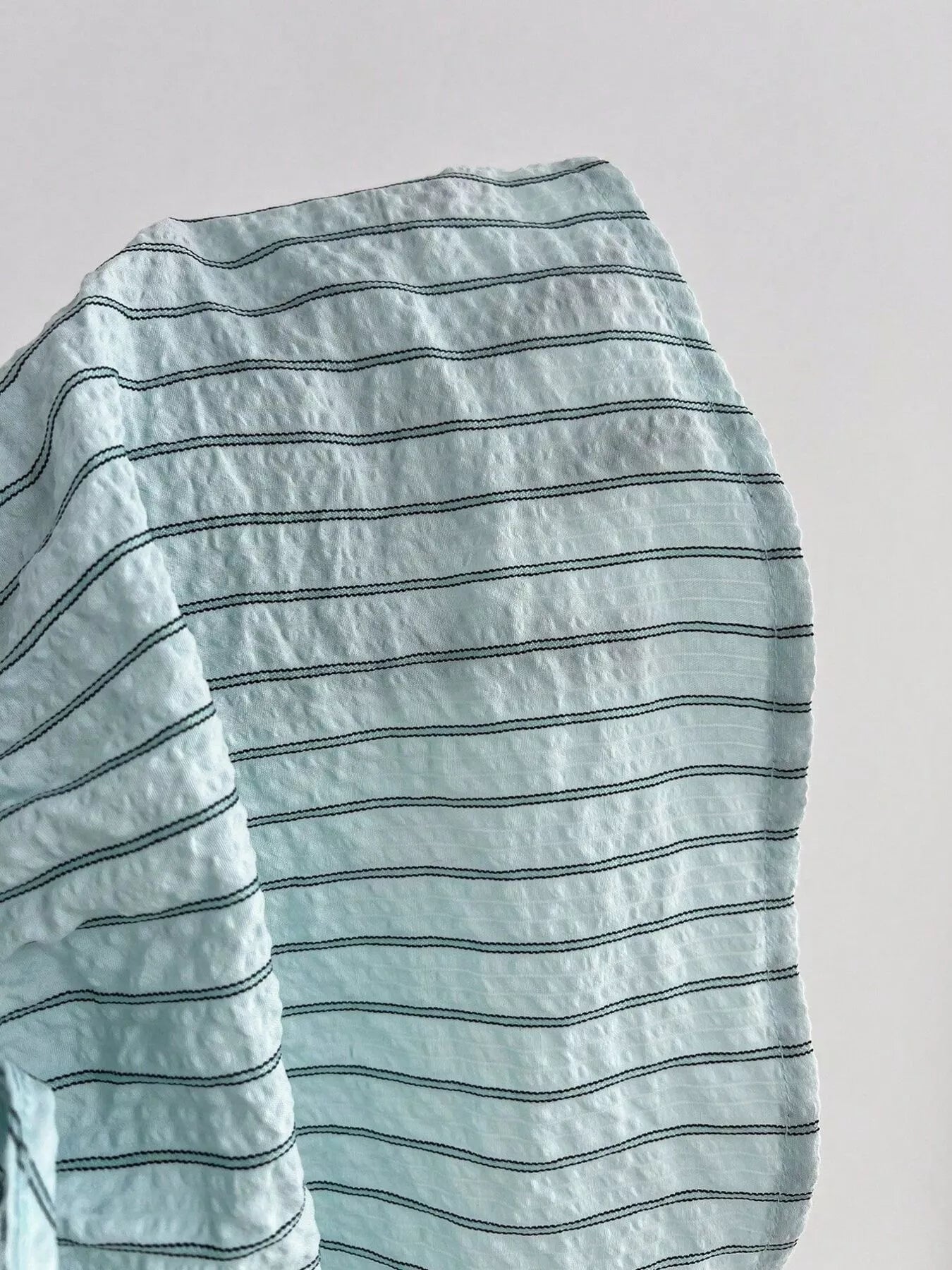 Tie Front Striped Cami and Shorts Set designed for comfort and style at Lookzlike