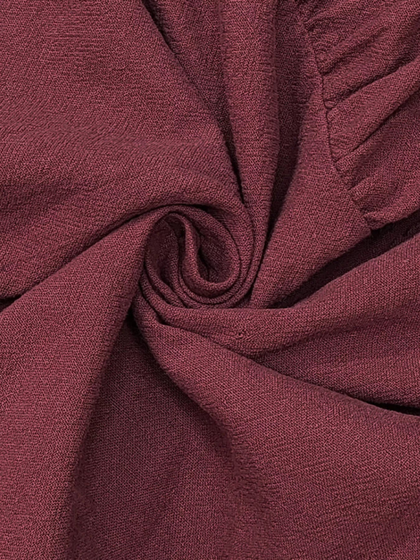 Tie Waist Long Sleeve Ruffled Hem Dress designed for comfort and style at Lookzlike