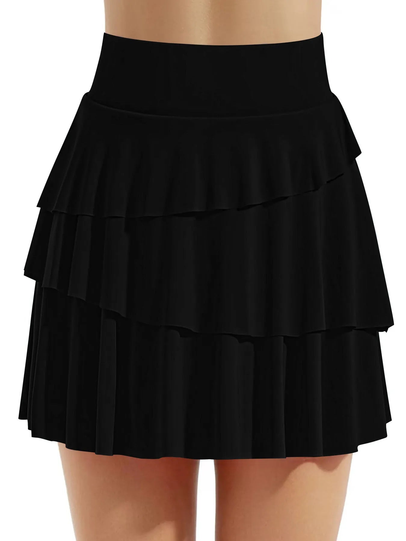 Tiered Ruffle Active Skort - Lookzlike