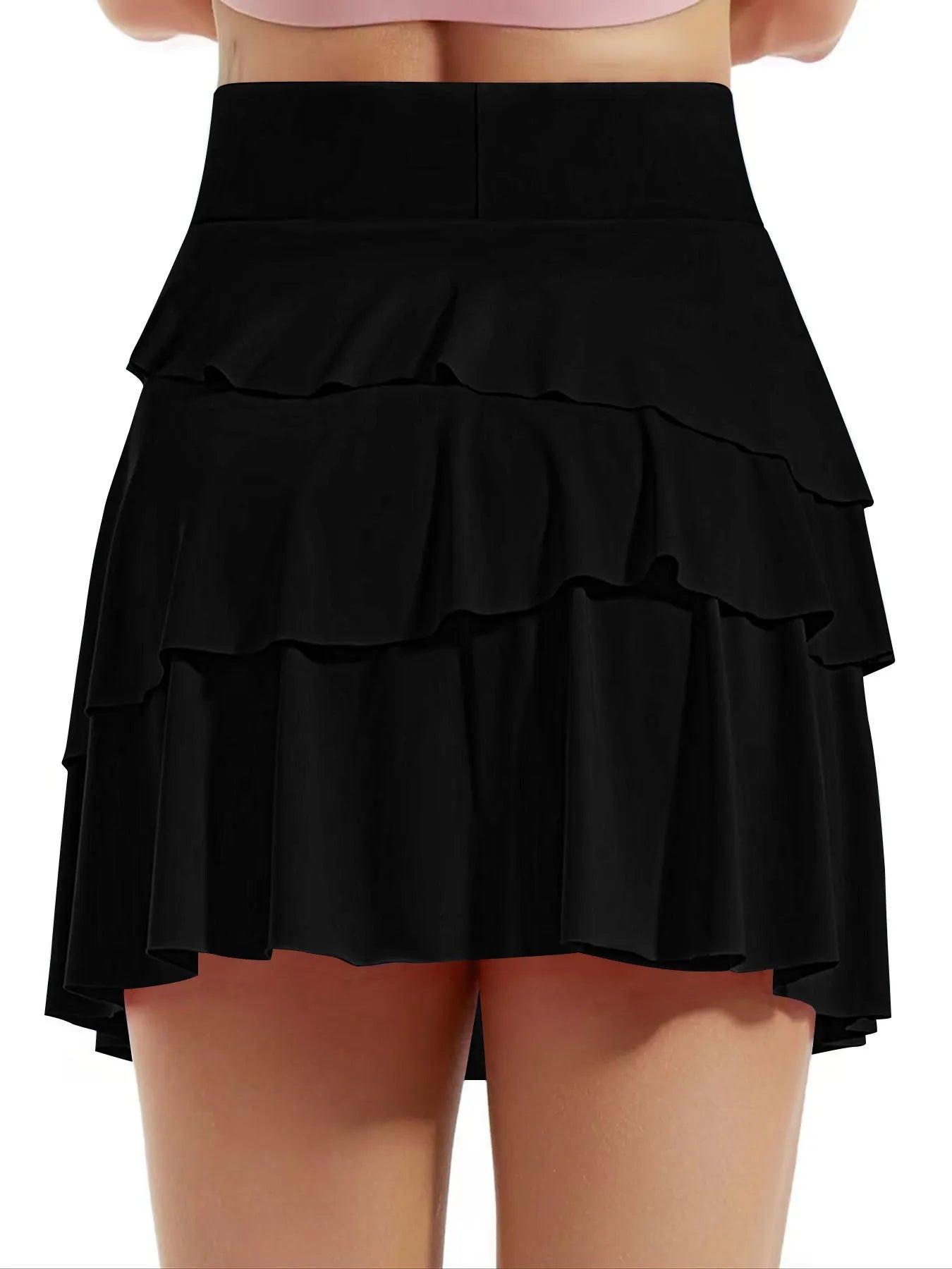 Tiered Ruffle Active Skort - Lookzlike