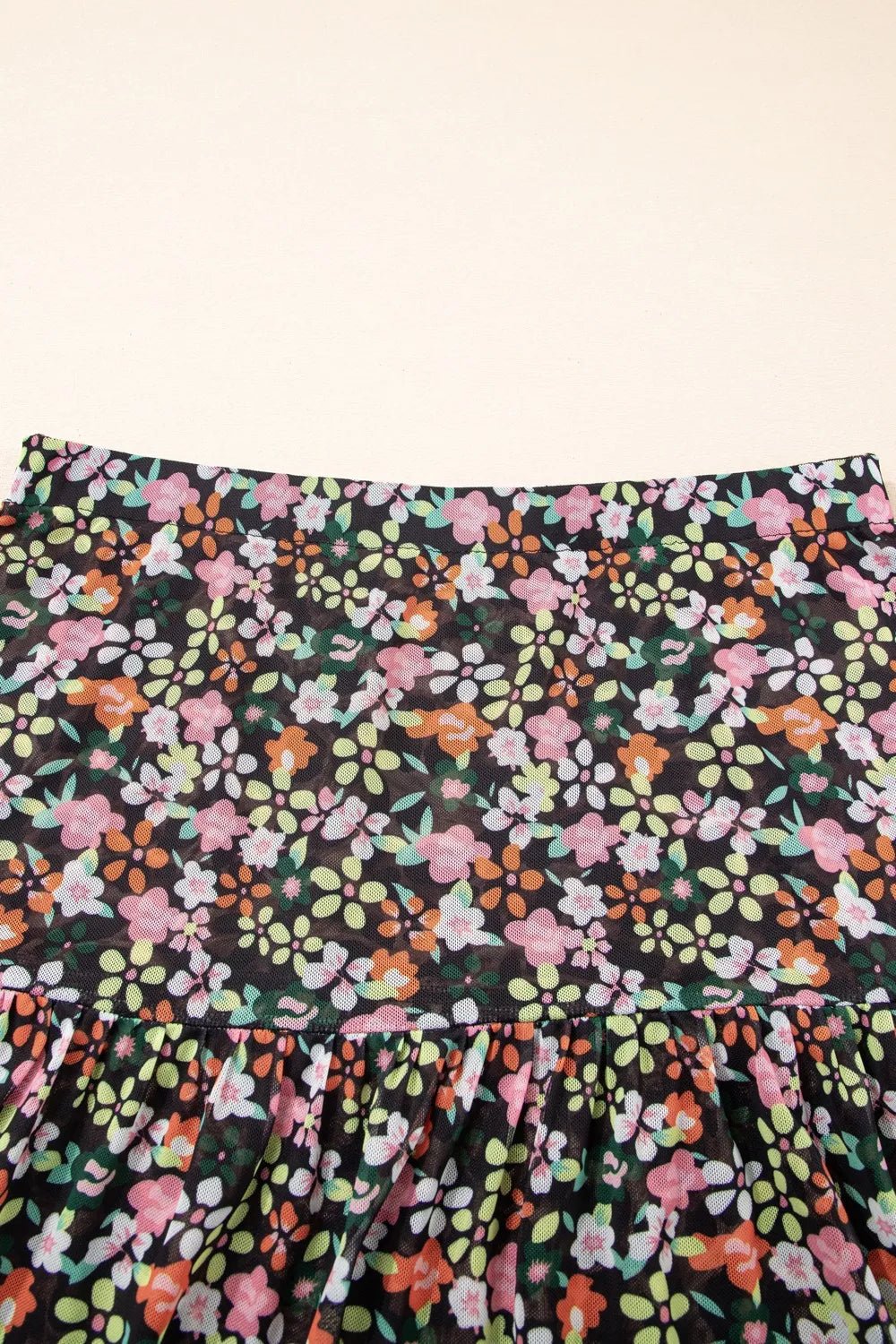 Two Way Wear Printed Skirt - Lookzlike