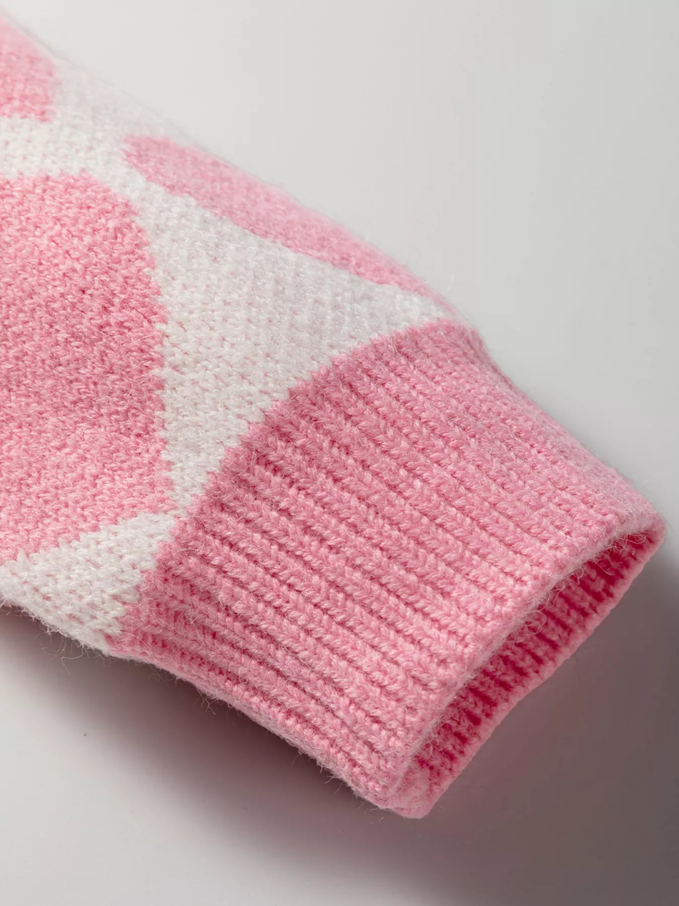 Valentine Heart Round Neck Sweater designed for comfort and style at Lookzlike