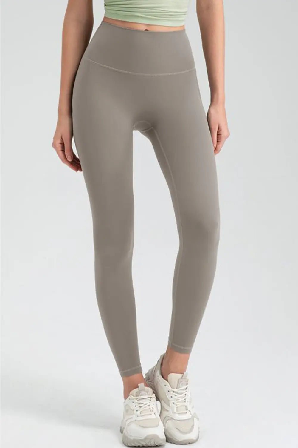 Wide Waistband High Waist Sport Leggings - Lookzlike