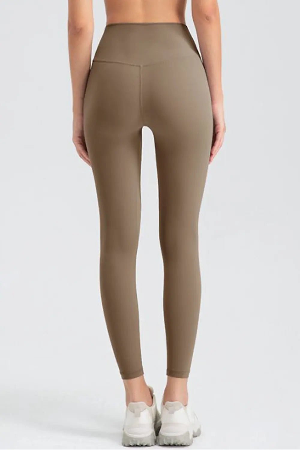 Wide Waistband Slim Fit Active Leggings - Lookzlike
