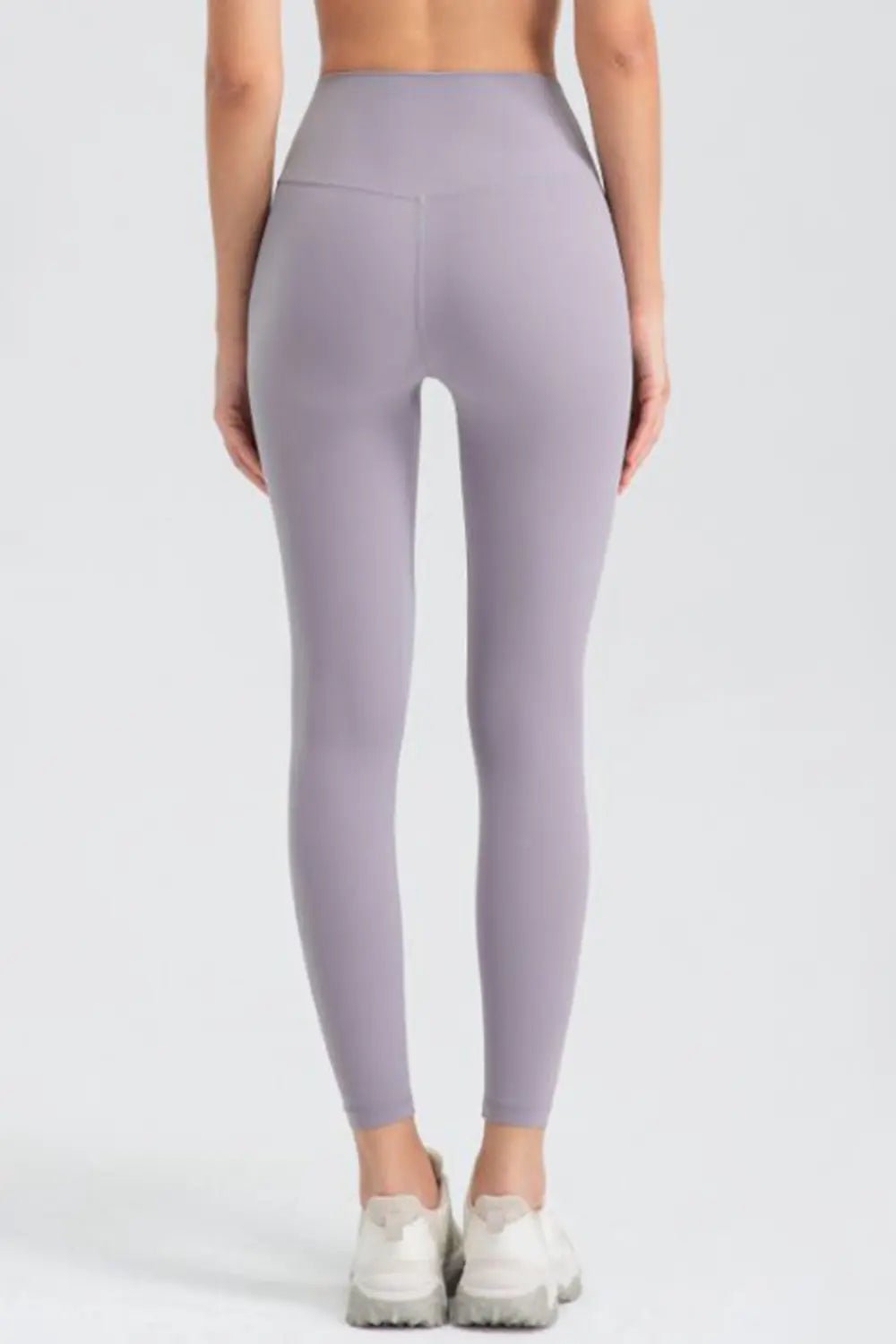 Wide Waistband Slim Fit Active Leggings - Lookzlike