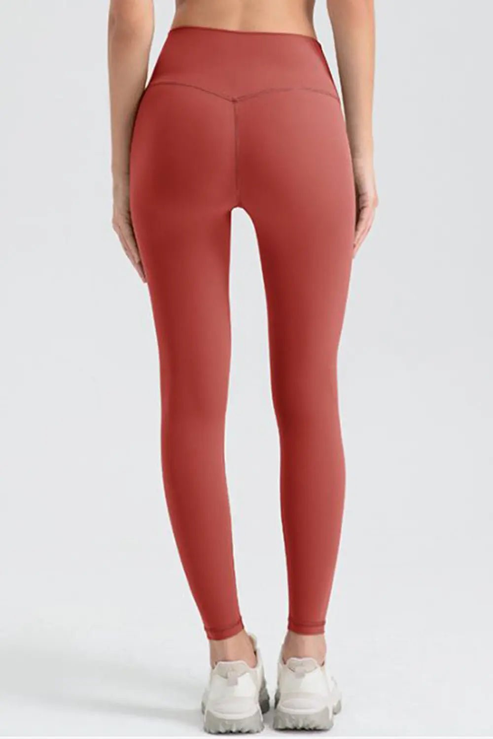 Wide Waistband Sport Leggings - Lookzlike