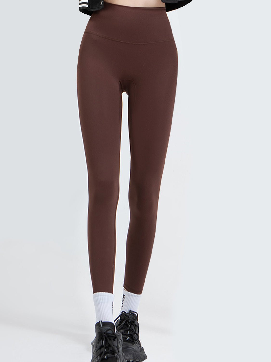 Wide Waistband Sports Leggings designed for comfort and style at Lookzlike