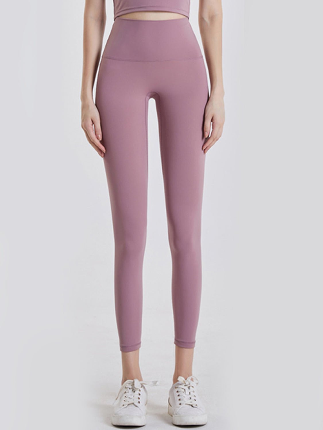 Wide Waistband Sports Leggings designed for comfort and style at Lookzlike