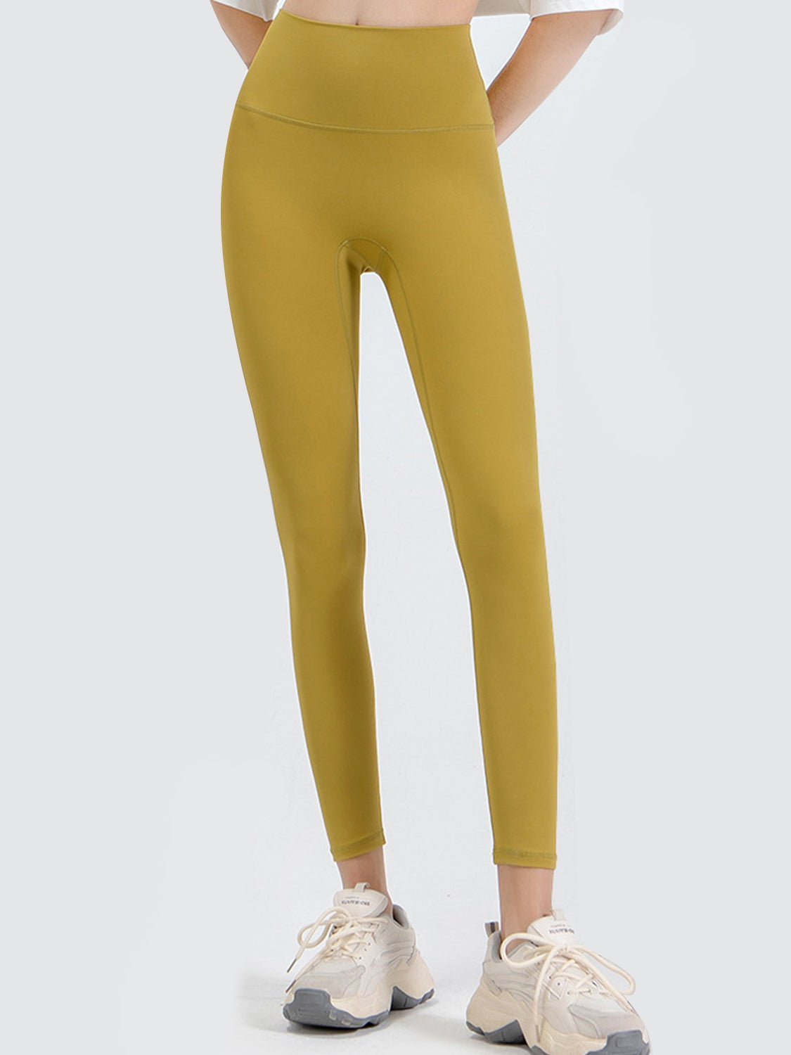 Wide Waistband Sports Leggings designed for comfort and style at Lookzlike