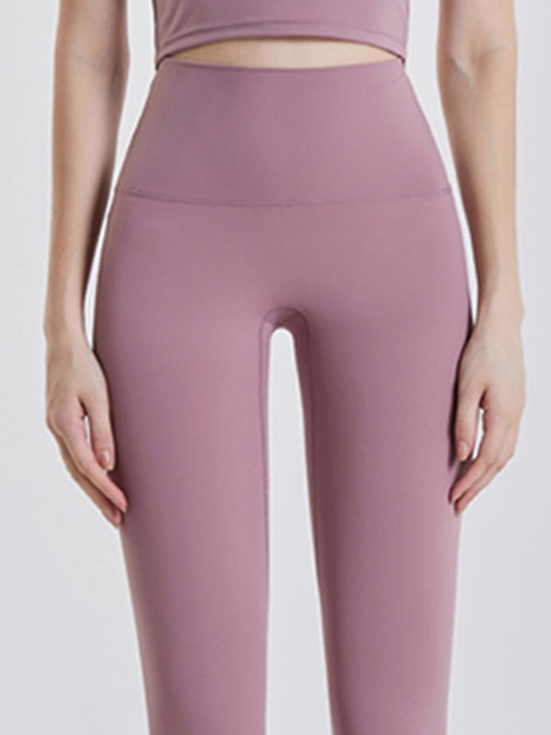 Wide Waistband Sports Leggings designed for comfort and style at Lookzlike