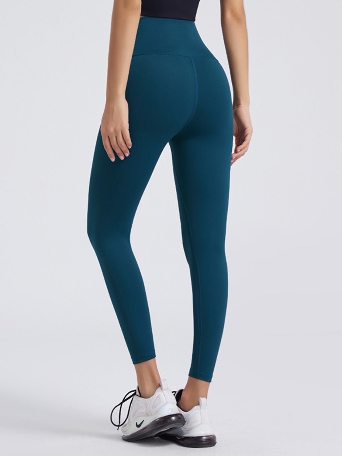 Wide Waistband Sports Leggings designed for comfort and style at Lookzlike