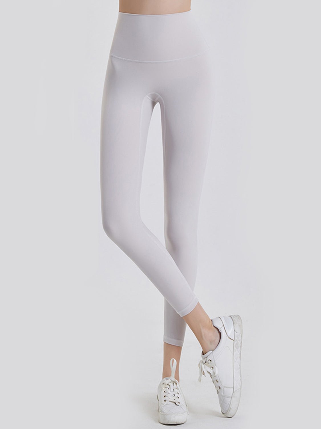 Wide Waistband Sports Leggings designed for comfort and style at Lookzlike
